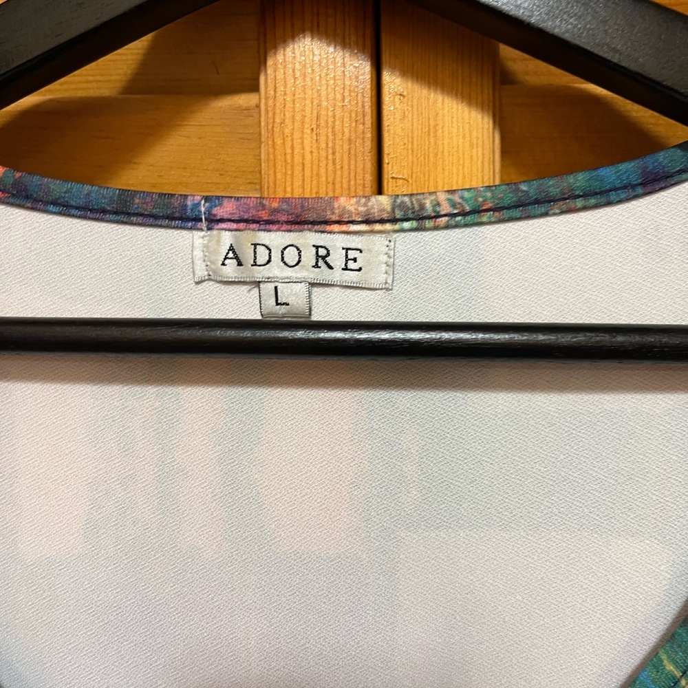 Adore Multicolor Abstract Dress - Picture 2 of 5